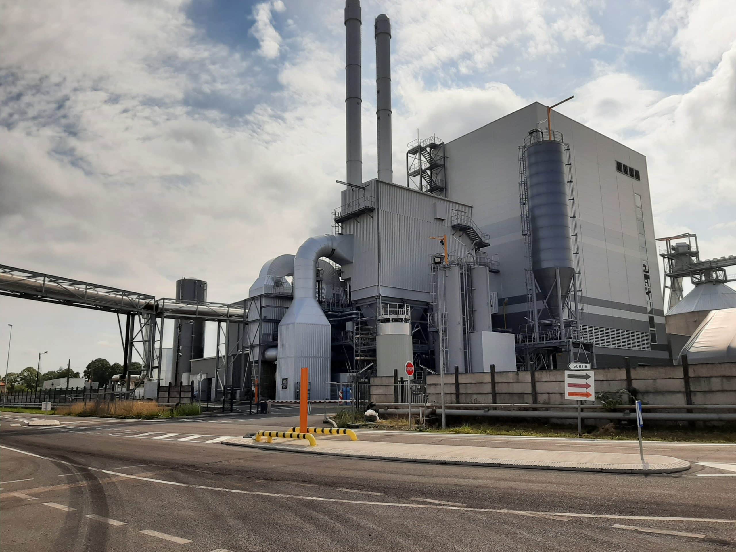 La centrale biomasse Novawood à Novacarb