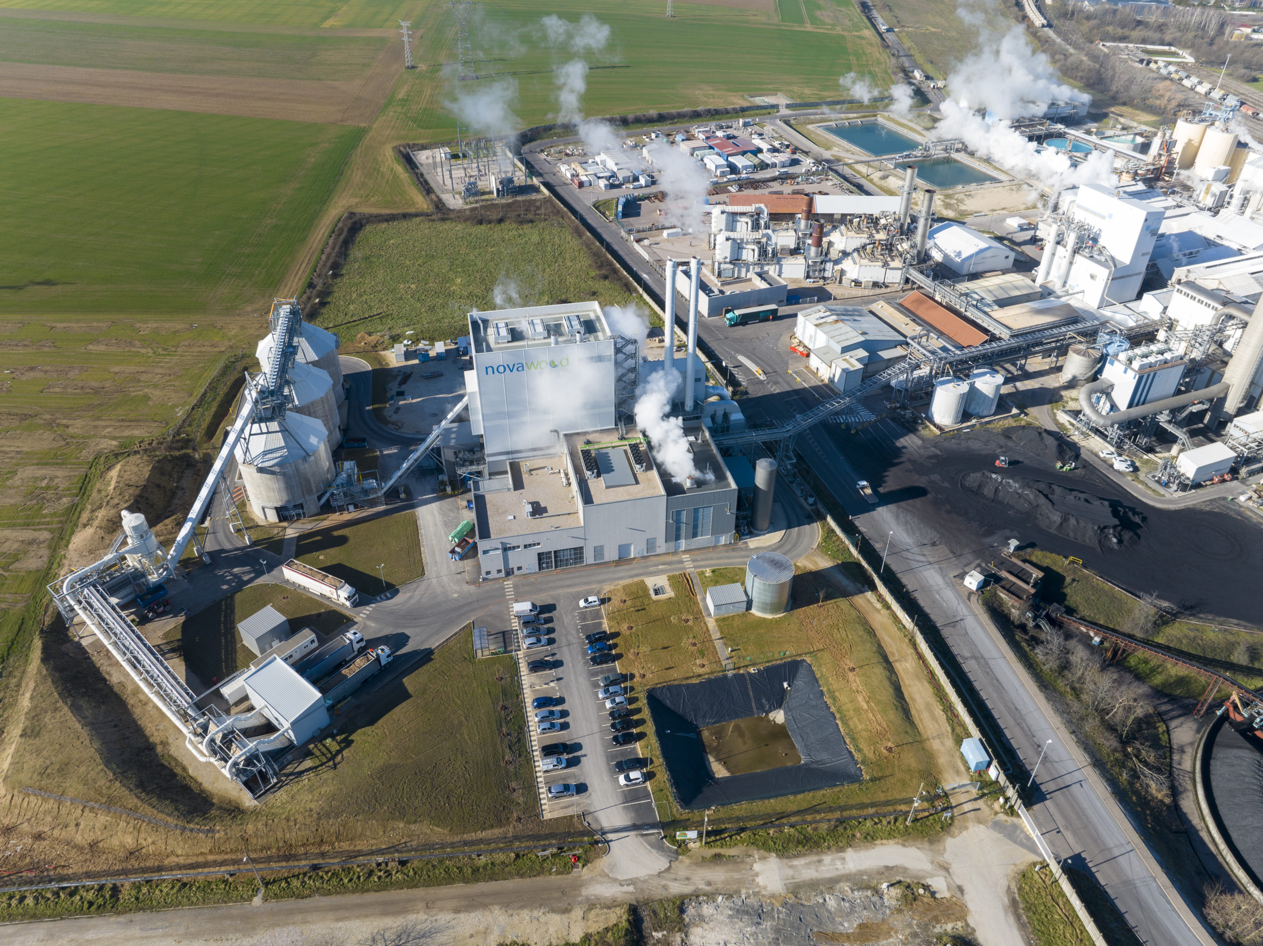 Novawood : la centrale de cogénération biomasse