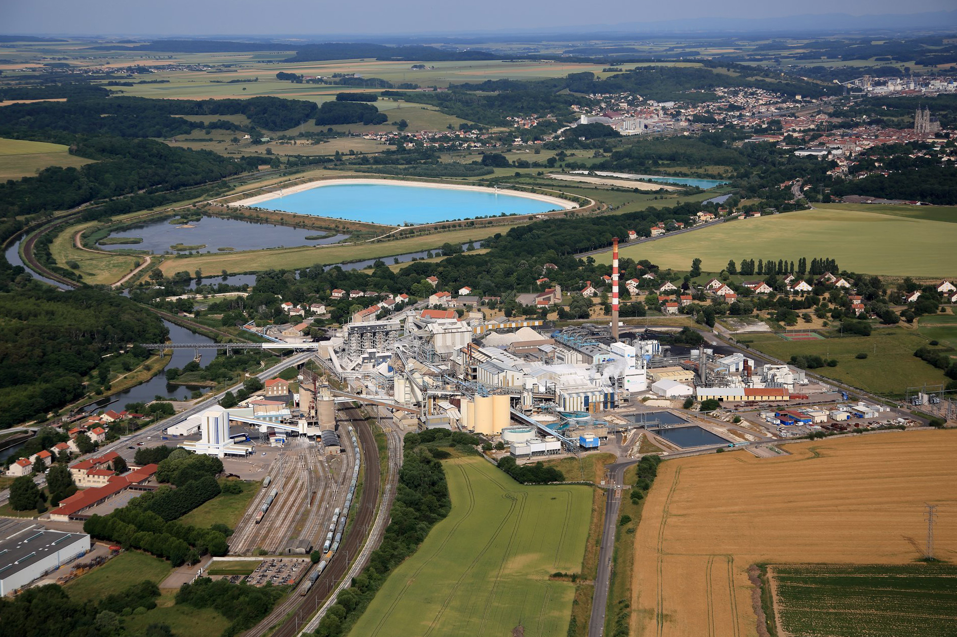 Le site de production de Novacarb à Laneuveville-devant-Nancy