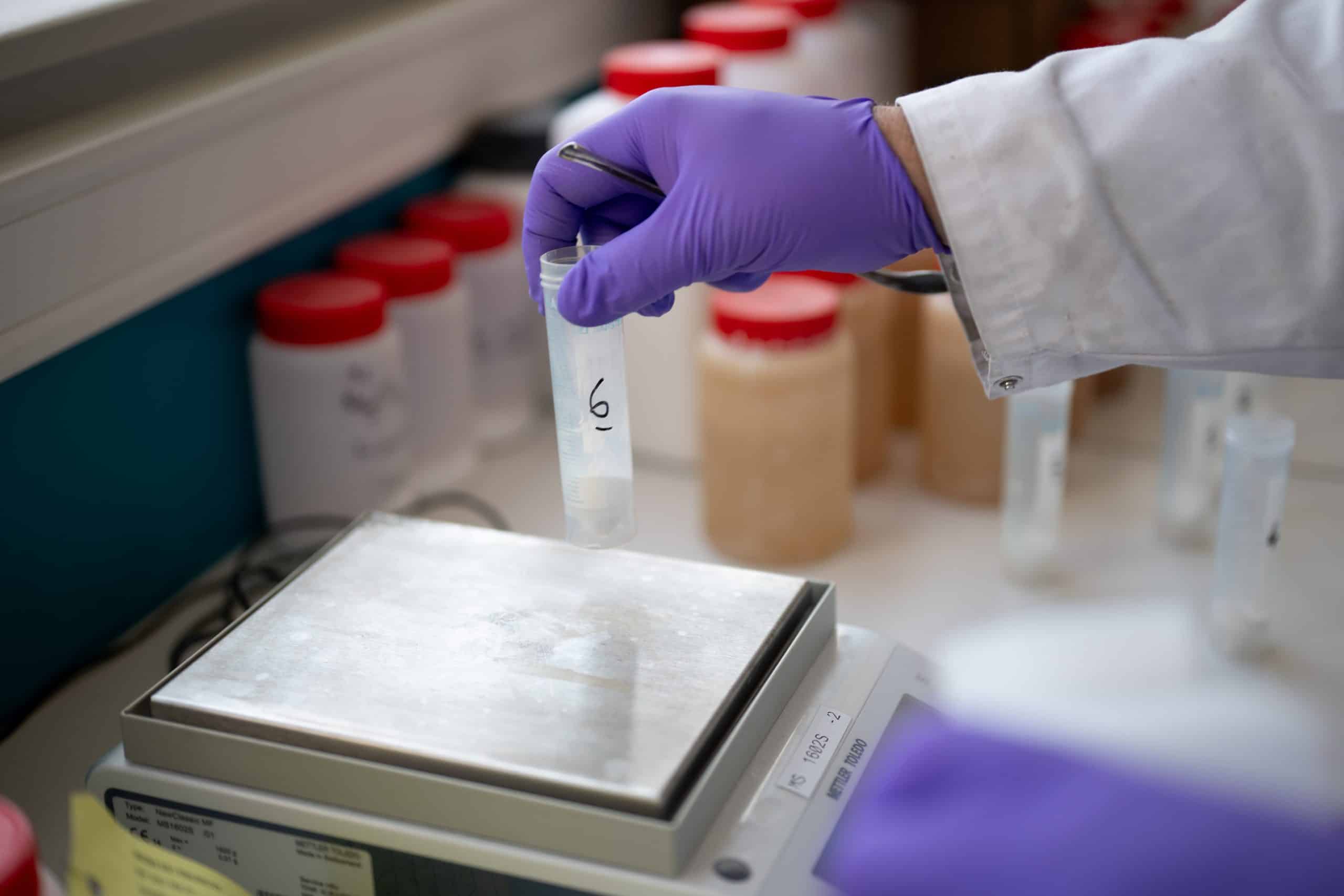 Quality control of our sodium bicarbonate